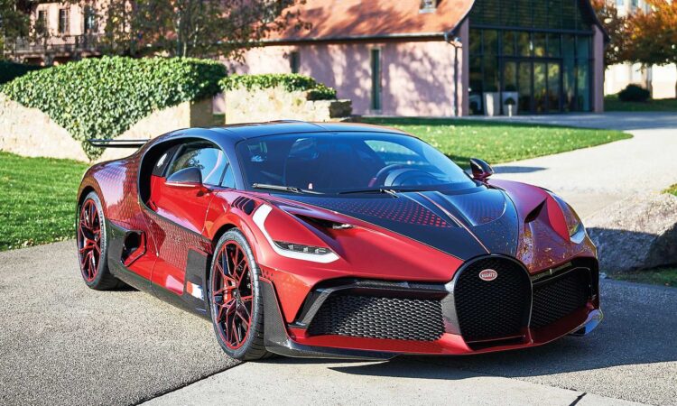 El único Bugatti Divo “lady Bug”