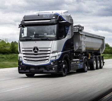 Mercedes-Benz semi-eléctrico de hidrógeno comienza las pruebas