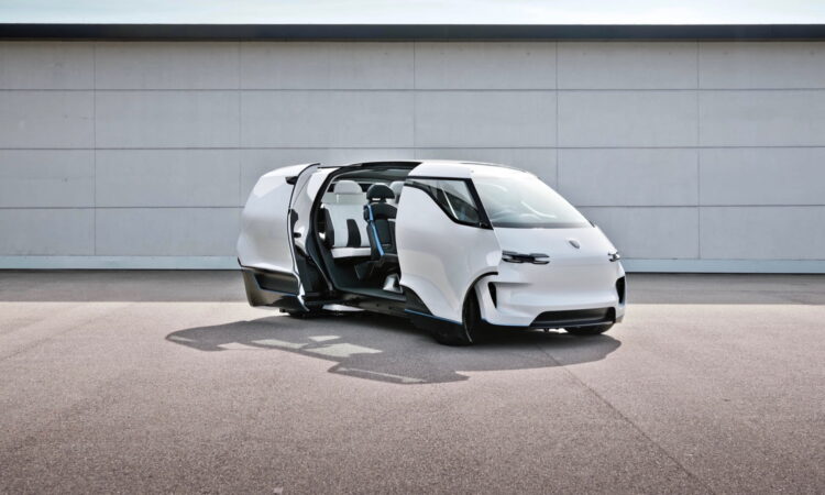 Porsche imagina un interior futurista