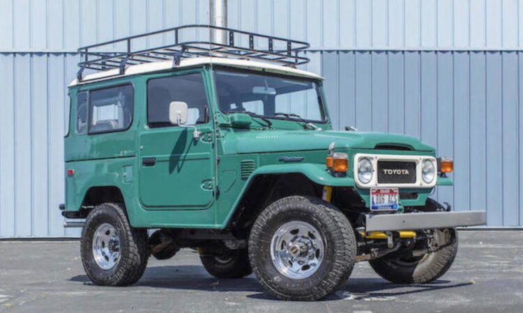 Toyota FJ40 Land Cruiser de 1980 de Tom Hanks será subastado