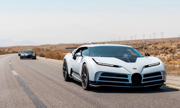 Bugatti Centodieci completa pruebas de clima cálido
