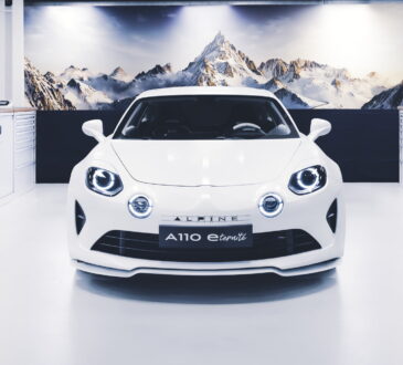 Prototipo Alpine A110 E-ternite