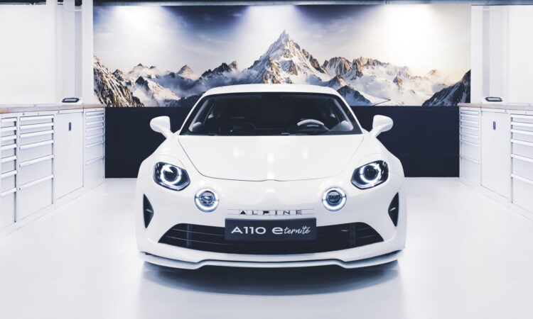 Prototipo Alpine A110 E-ternite