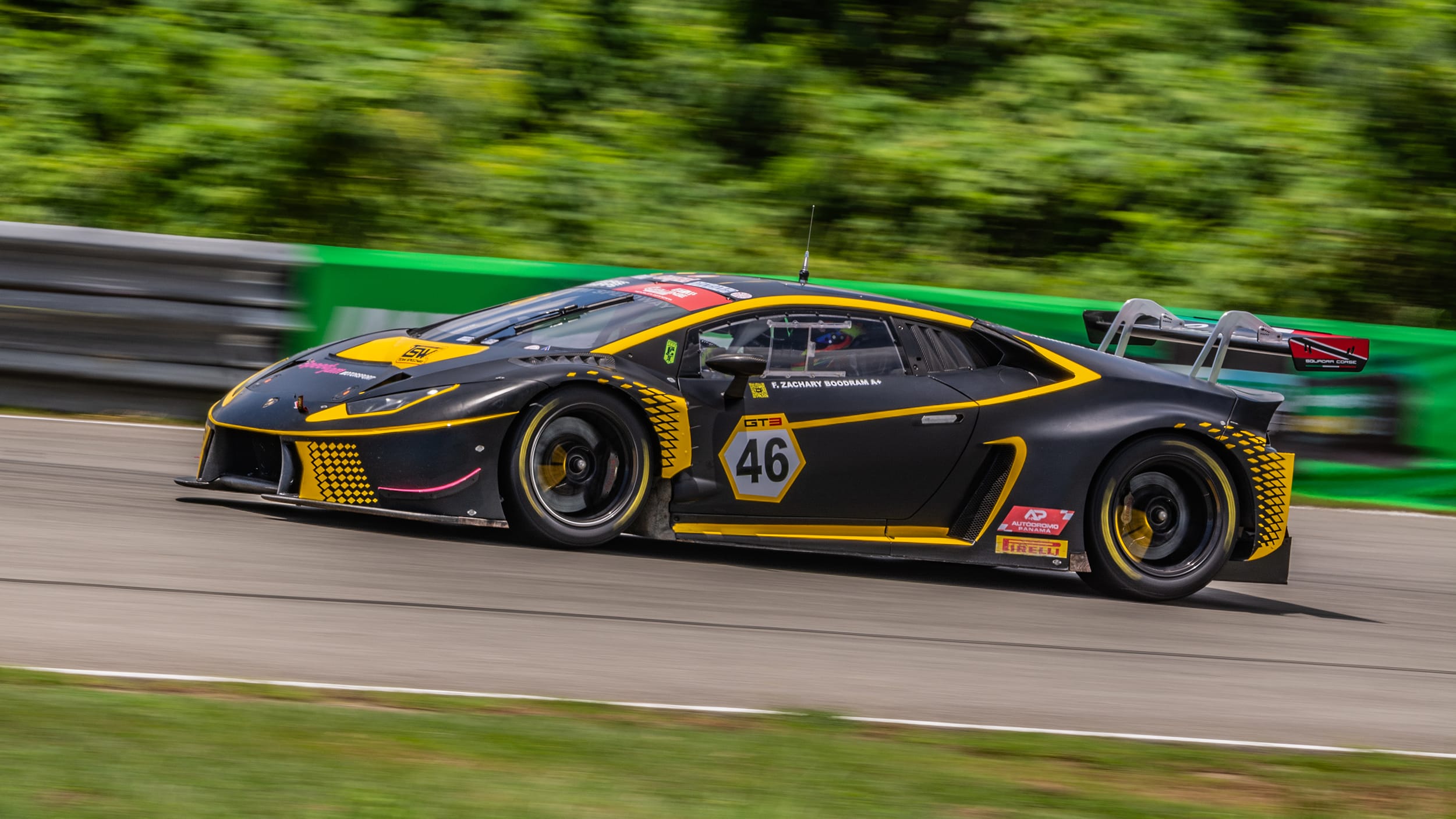 Un Lamborghini más en Las Tres Horas de Costa Rica 2024