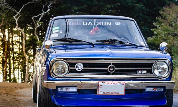 el clásico datsun 1200 de los ticos