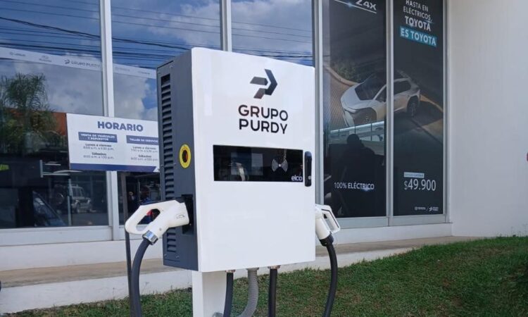 grupo purdy fortalece su red de carga rápida