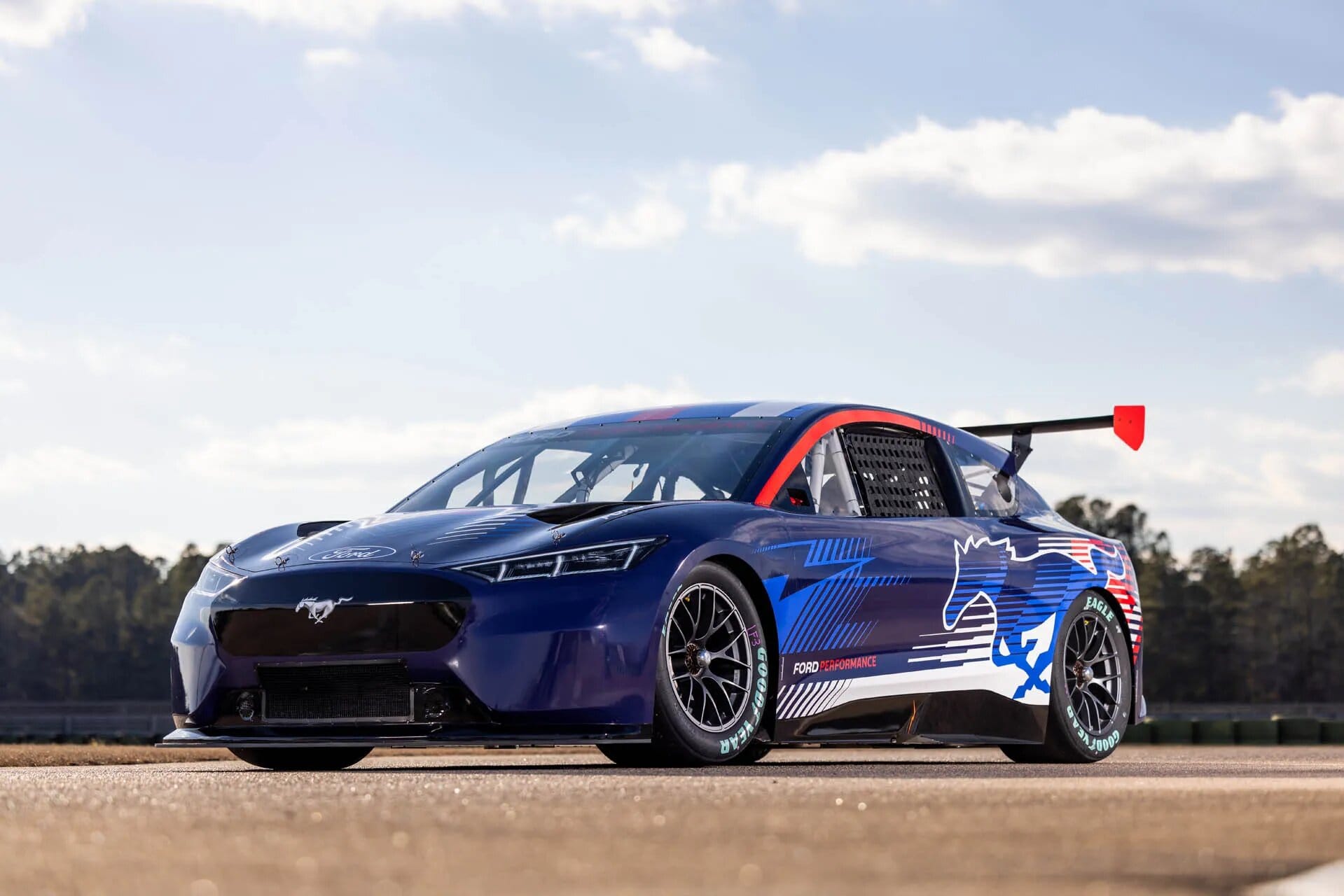 prototipo ford mustang mach e nascar prototipo ford mustang mach e nascar