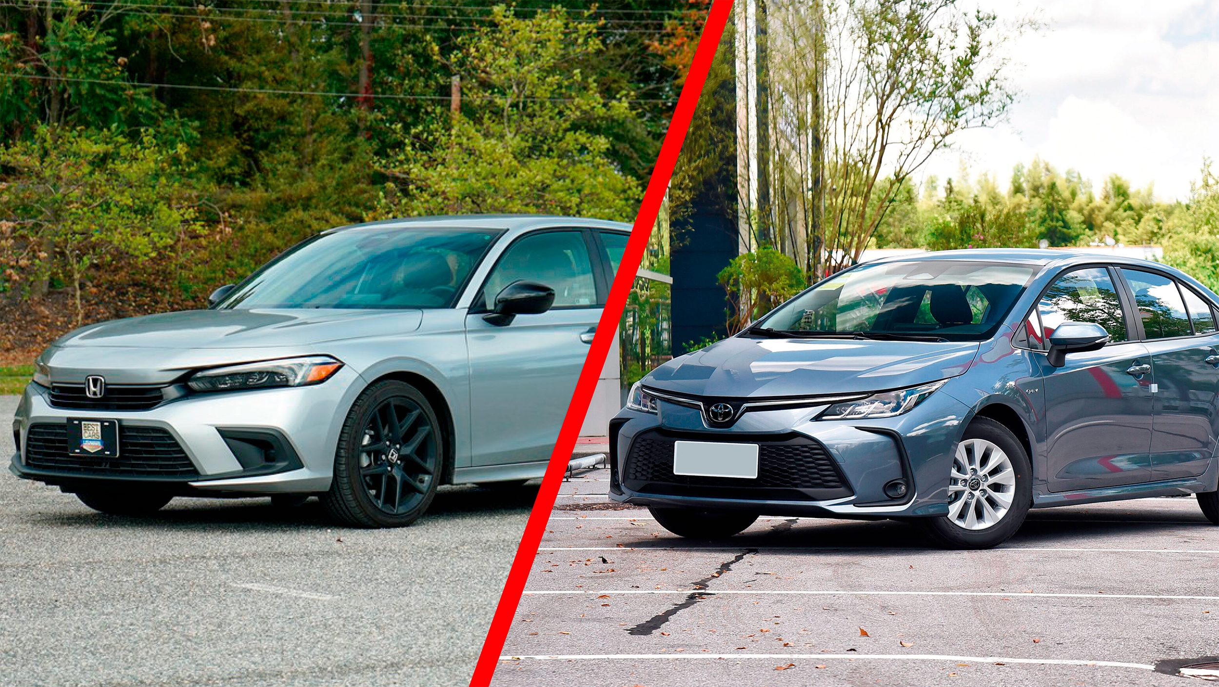 honda civic vs toyota corolla