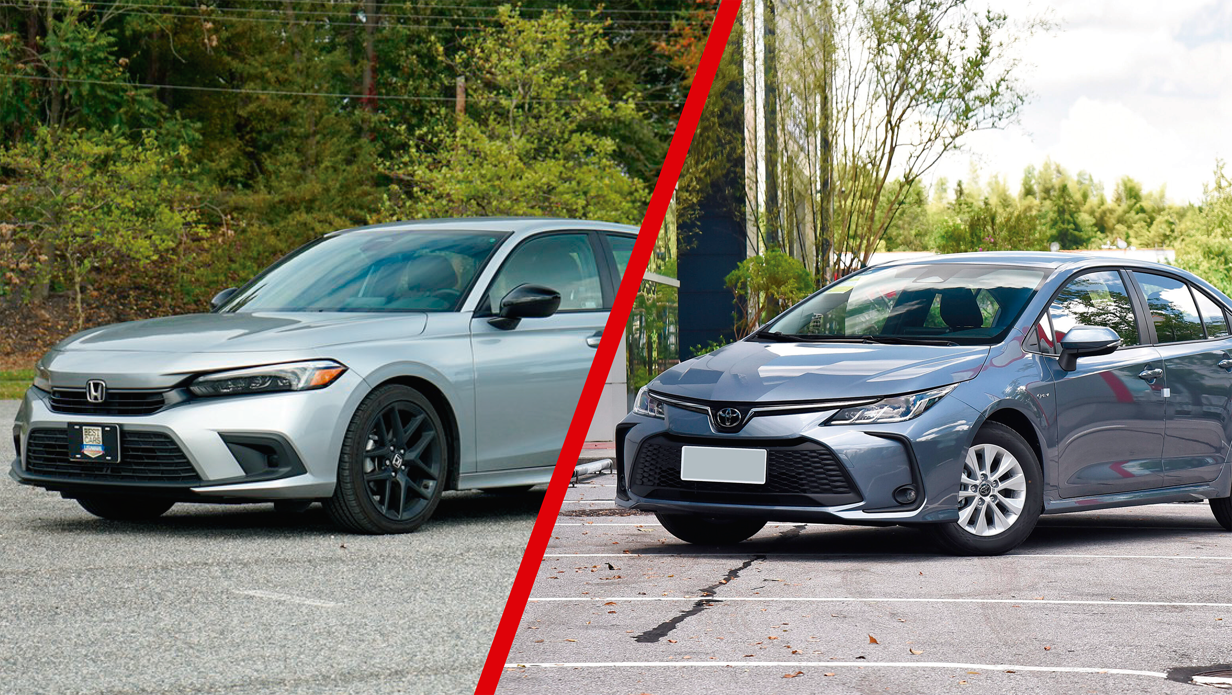 honda civic vs toyota corolla