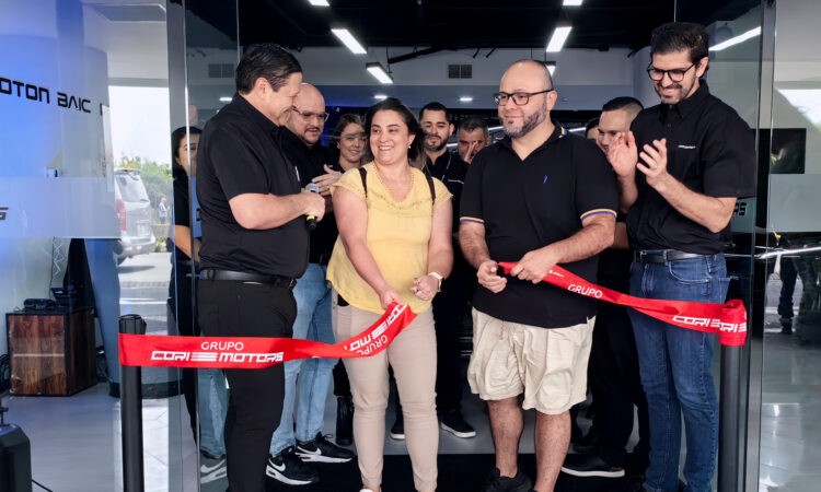 nuevo showroom de cori motors en cartago