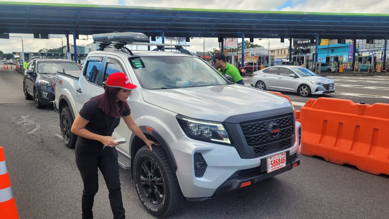 inspección de 279 vehículos en operativo de seguridad