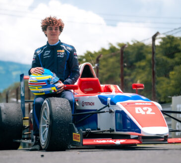 evan michelini se prepara para su segunda jornada en la f4 europea