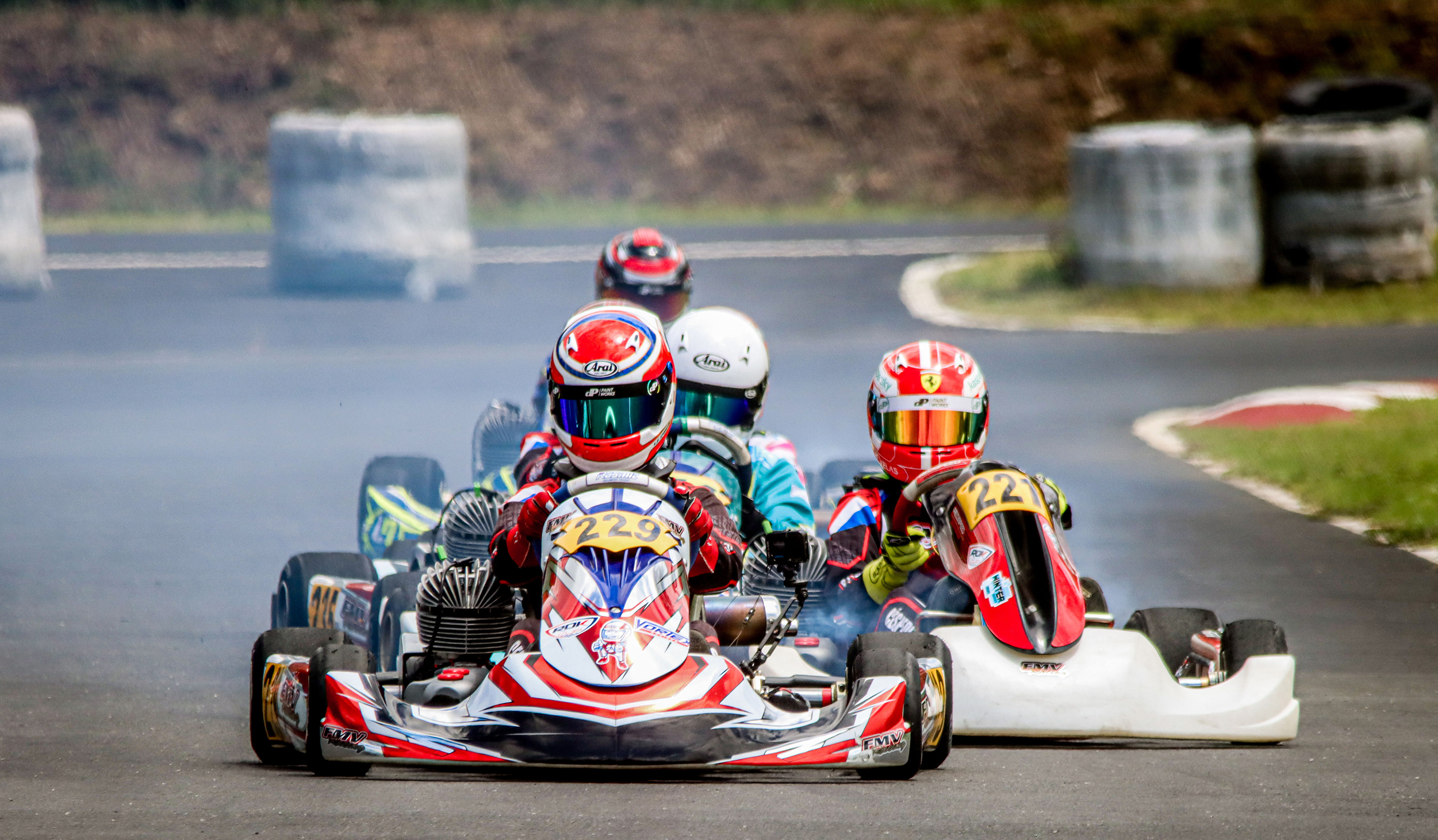El Campeonato Nacional de Kartismo vuelve este domingo con probabilidad lluvia en el circuito largo Campeonato Nacional de Kartismo