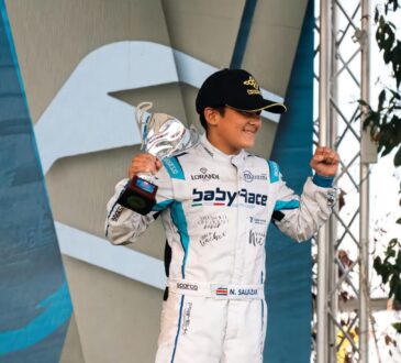 Nico Salazar logra su primer podio en Italia