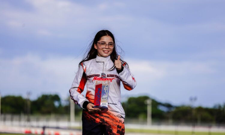 Sofía Calderón arrasa en pista panameña