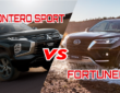Toyota Fortuner vs Mitsubishi Montero Sport