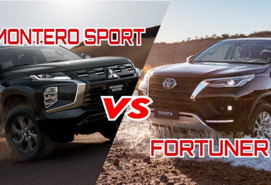 Toyota Fortuner vs Mitsubishi Montero Sport