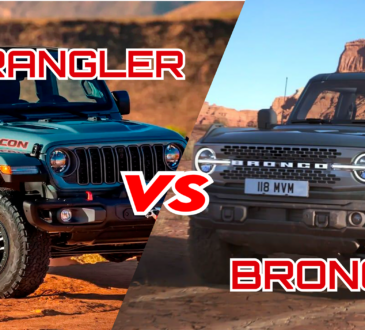 Jeep Wrangler vs Ford Bronco