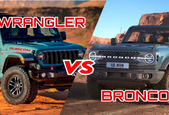 Jeep Wrangler vs Ford Bronco