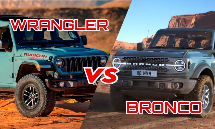 Jeep Wrangler vs Ford Bronco