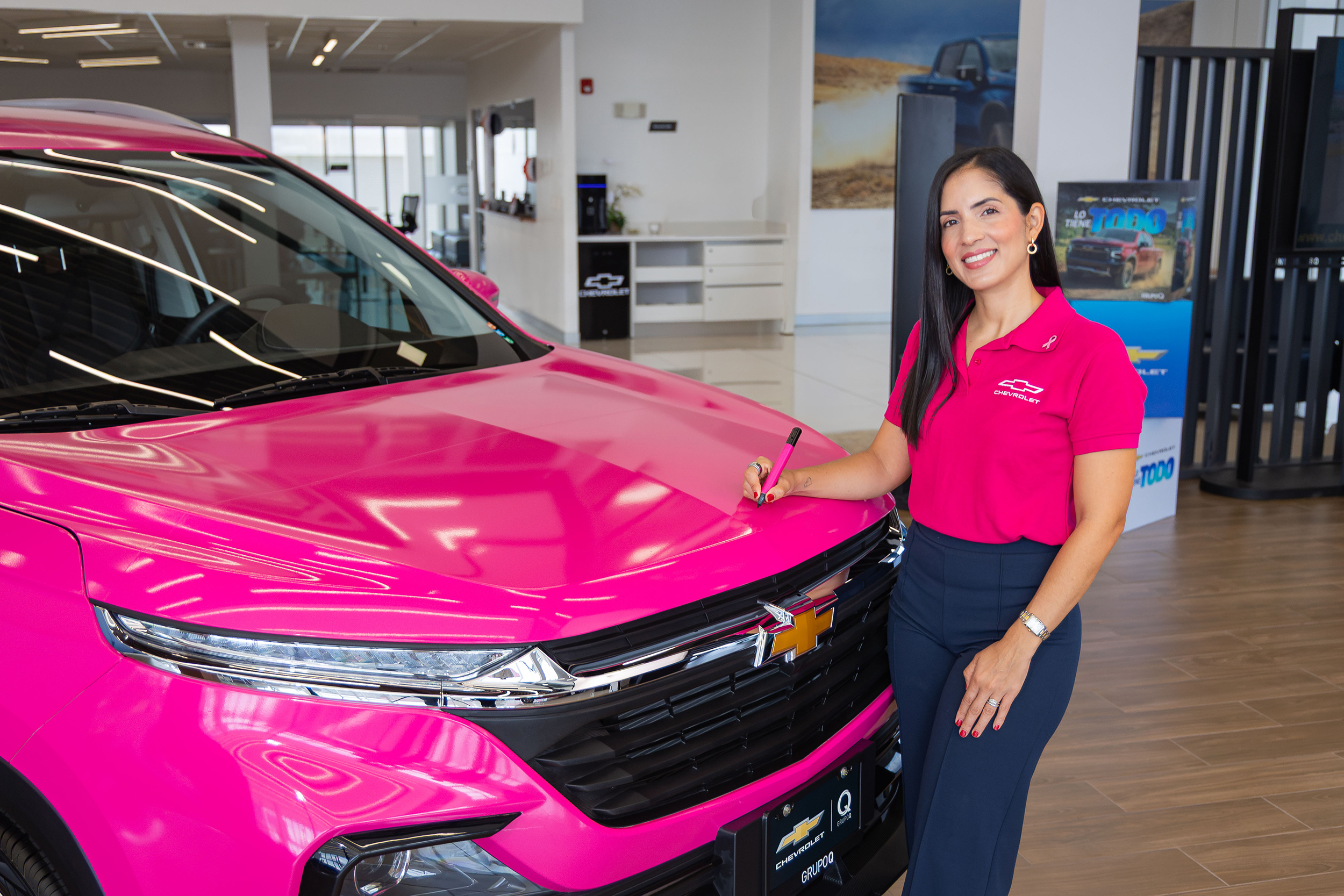 Un Mensaje Rosa de Chevrolet